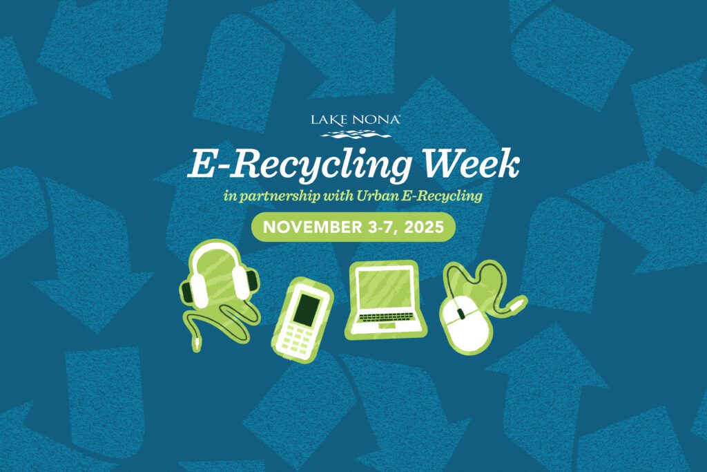 Lake Nona E-Recycling Week Image