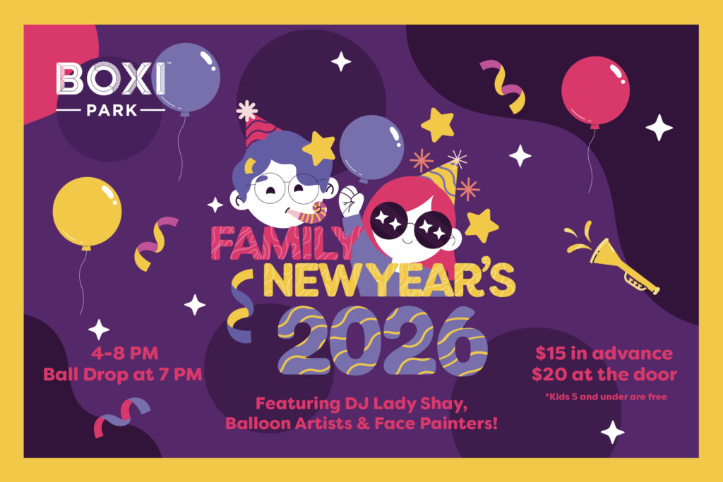 Family New Year’s Eve 2026 at Boxi Park Image
