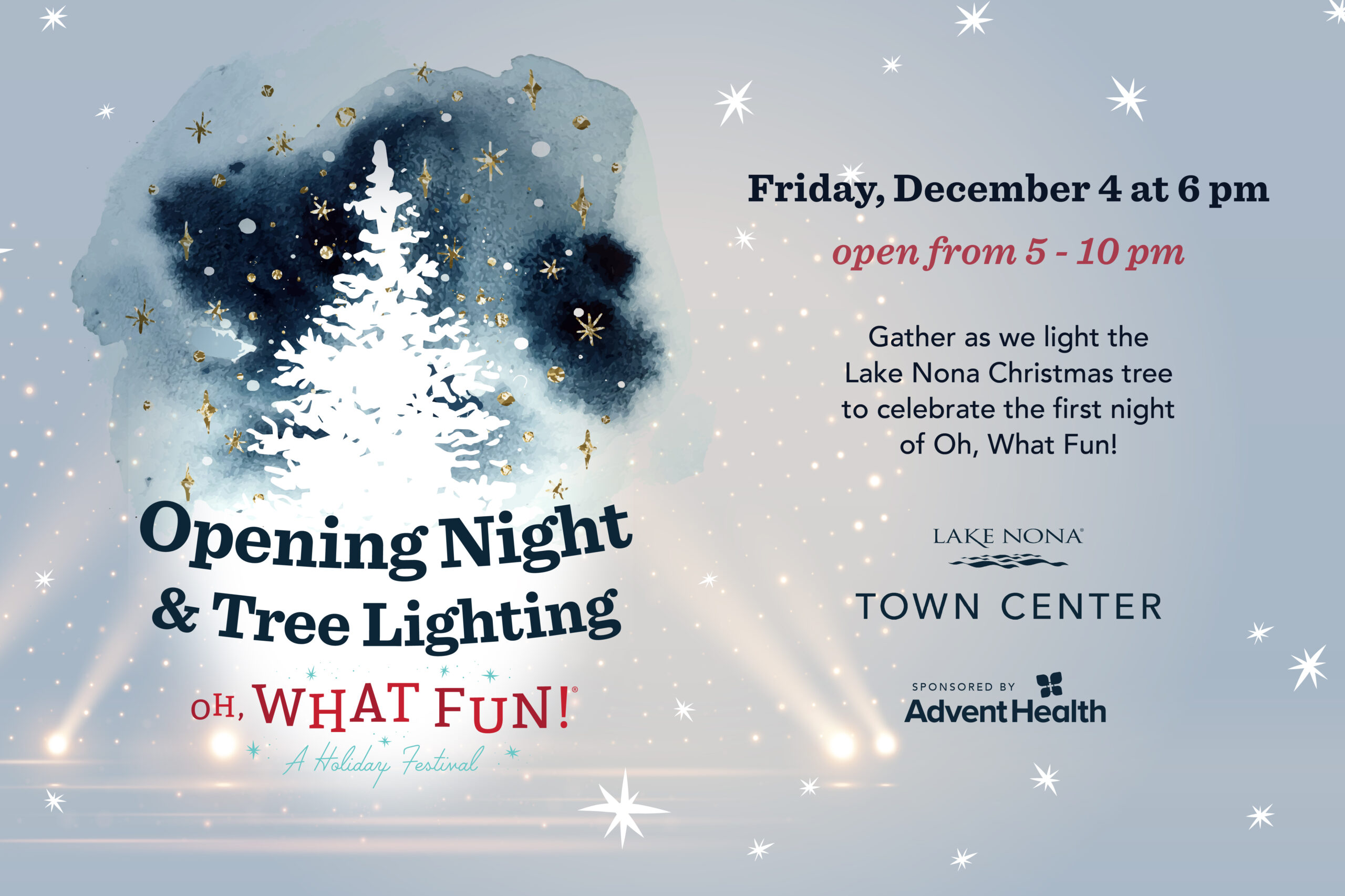 Opening Night & Tree Lighting